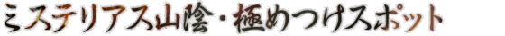�~�X�e���A�X�R�A�E�������߃X�|�b�g