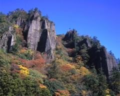 立久恵峡 秋